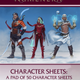 Illustration for article titled New Numenera Character Sheet Pads